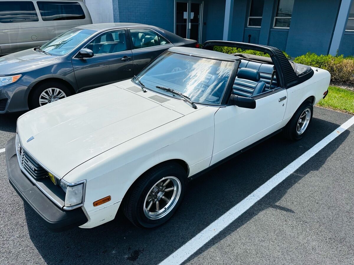 1980 toyota celica white rwd manual sunchaser