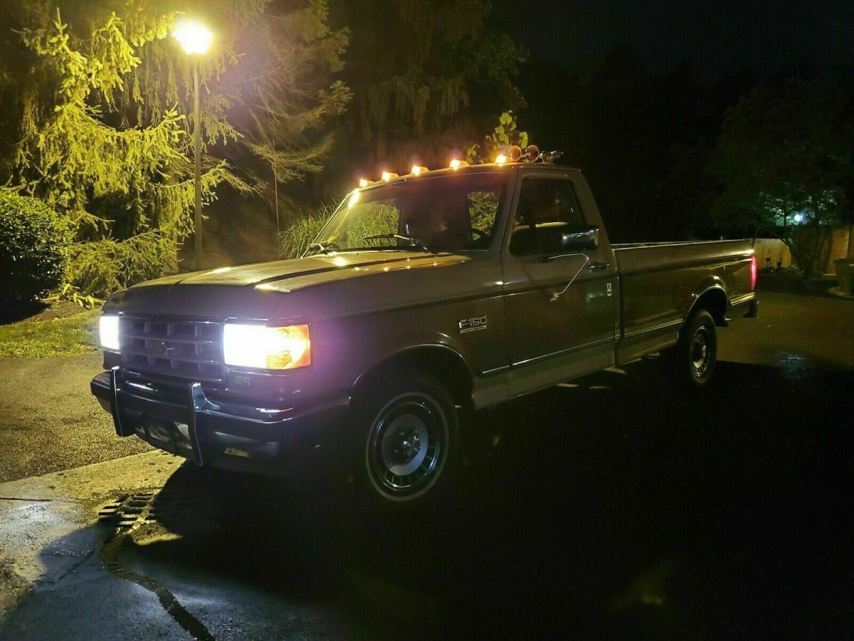 1987 ford f-150 pickup brown rwd automatic