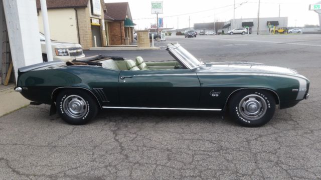 1969 camaro 350 lm1 convertible, factory 12 bolt rear, very rare