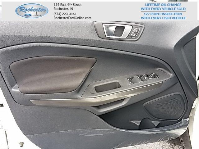 used 2018 ford ecosport fwd se rochester, in 46975 for sale in rochester, indiana