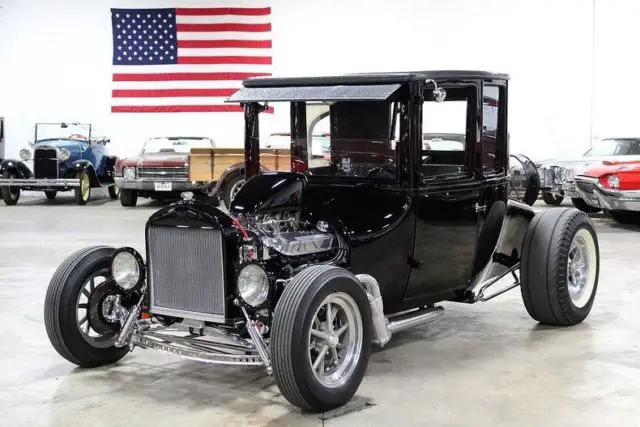 1925 ford model t 6493 miles black coupe 455ci v8 automatic