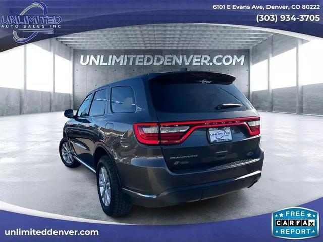 2021 dodge durango sxt