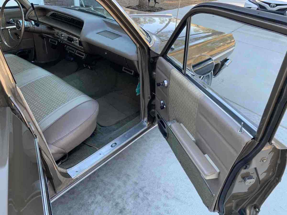 1964 chevrolet impala wagon brown rwd automatic bel air