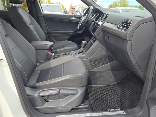 2021 volkswagen tiguan 2.0t se r-line black
