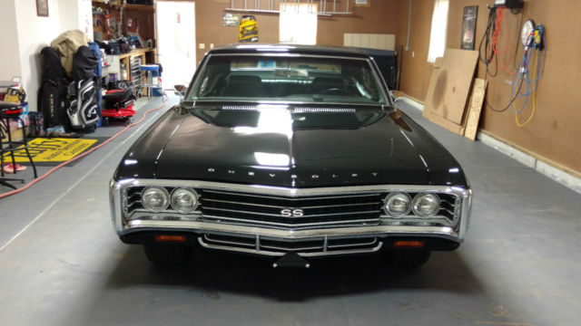 impala super sport black 1969 origional big block 4 speed