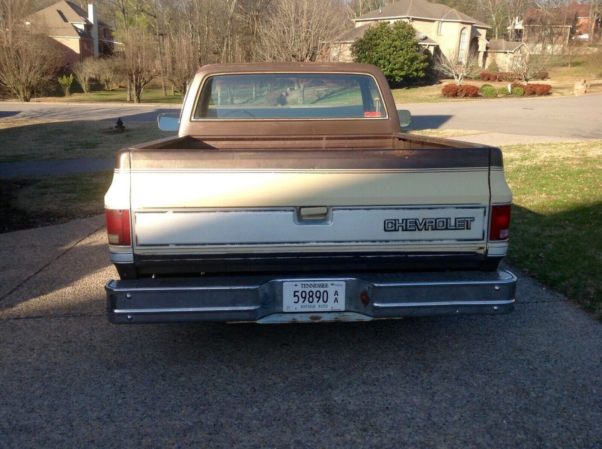 1984 chevrolet c10 silverado v8 at shop truck hot rod