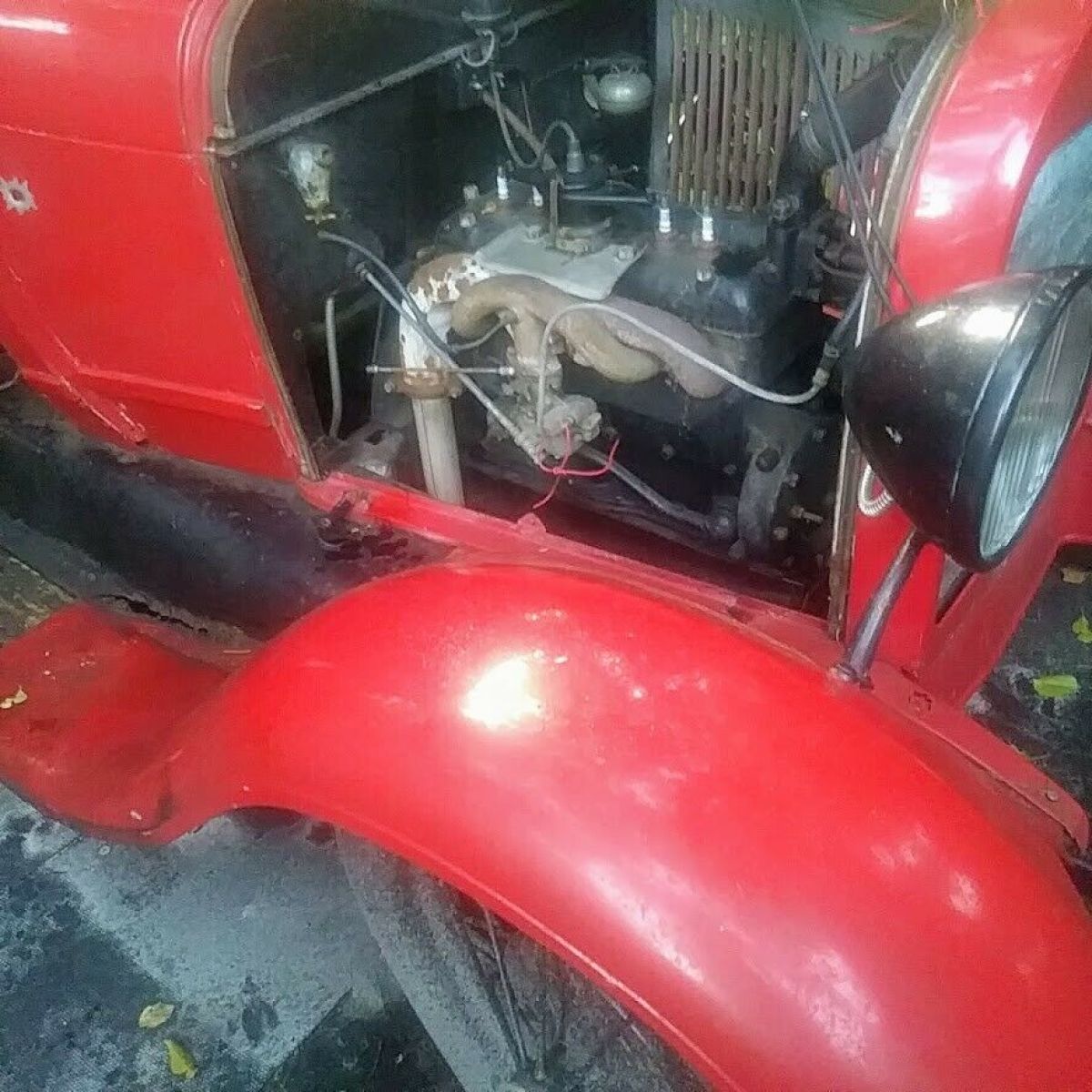 1929 ford model a woody pick up truck - runs and drives -work in progress