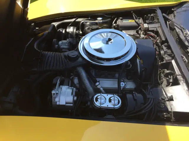 1980 chevrolet corvette 350 l48 automatic yellow/black
