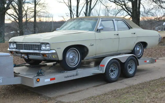 original 1970 chevrolet impala-little ole lady driven