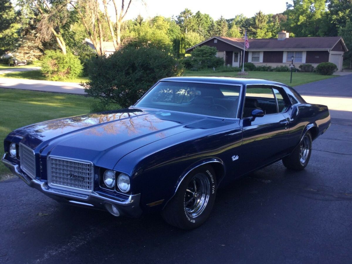 1972 oldsmobile olds cutlass supreme hardtop muscle car - clean