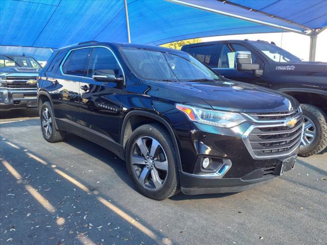2018 chevrolet traverse lt leather