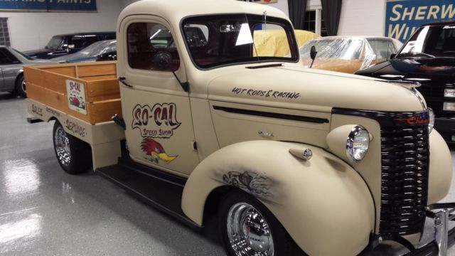1940 chevrolet deluxe pickup - custom restoration - so-cal speedshop custom look
