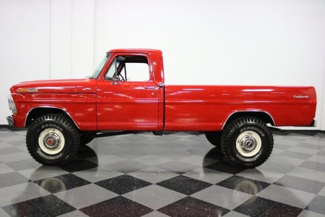 1970 ford f-250 highboy pickup truck 351 windsor v8 4 speed manual classic vinta