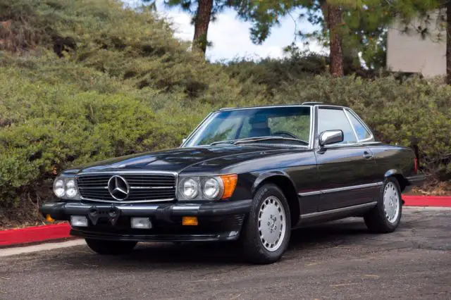 1987 mercedes benz 560sl r107 hardtop convertible all original less than 20k mi