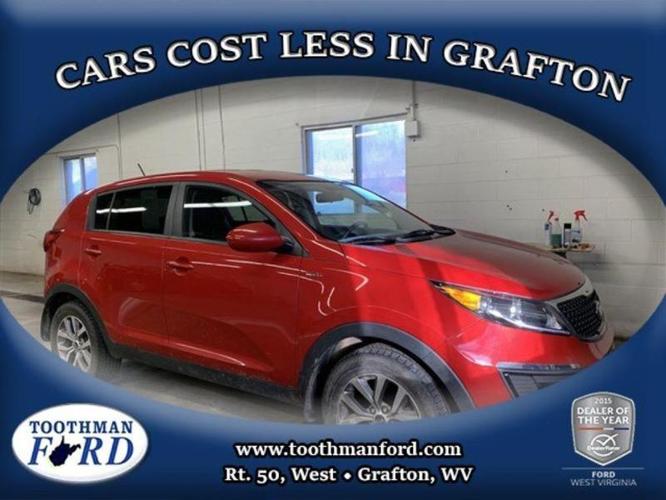 2014 kia sportage lx awd lx 4dr suv for sale in grafton, west virginia
