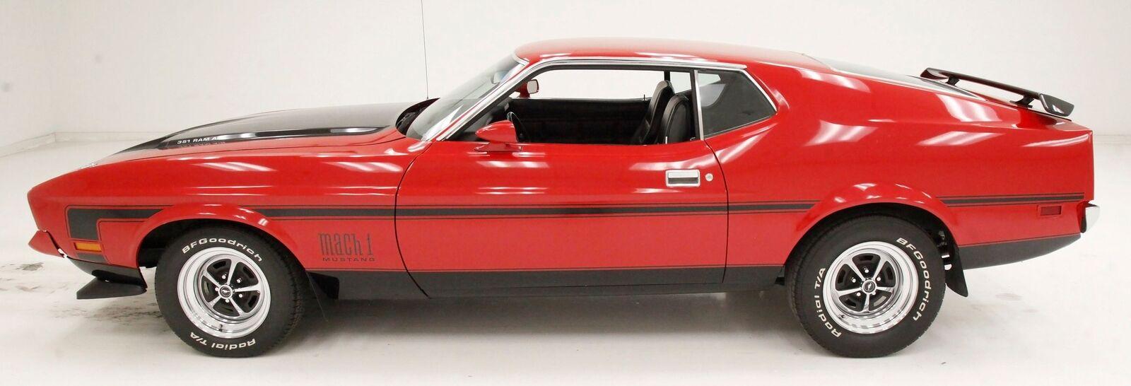 1972 ford mustang mach 1 351ci cj v8 correct c6 auto