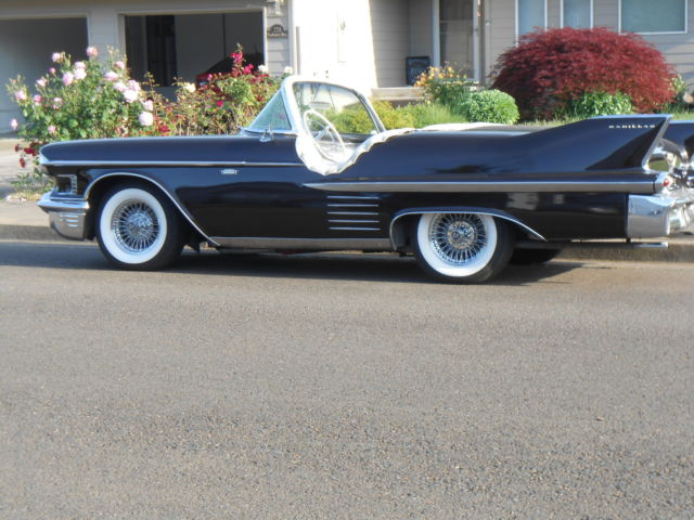 1958 cadillac convertible old custom ,solid ,great driver ,made from a coupe