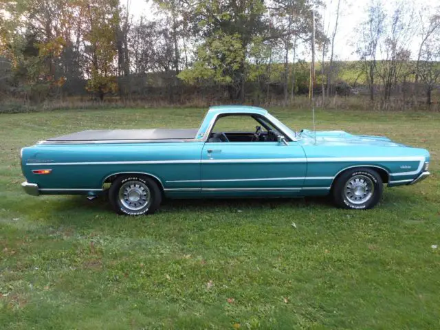 1969 ford ranchero 500 ca car 1 of 1 built, 351 4bbl 4spd posi a/c 61k mi