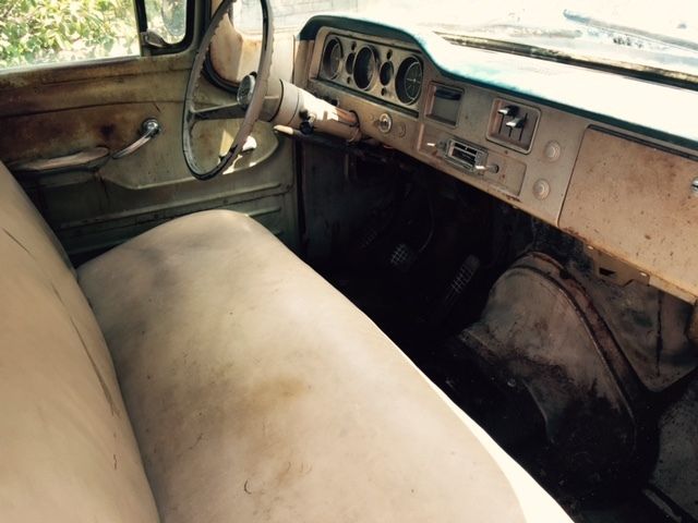 1962 gmc pickup, 1/2 ton, 305 v6, one owner, low miles, solid, nice patina