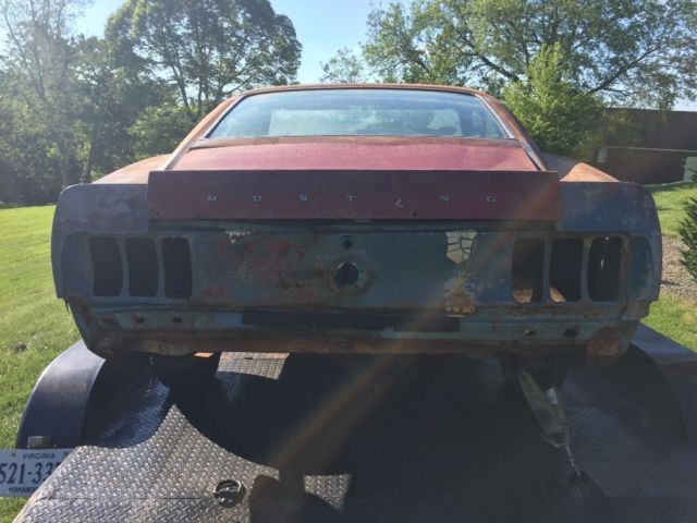 1969 ford mustang fastback/sportsroof