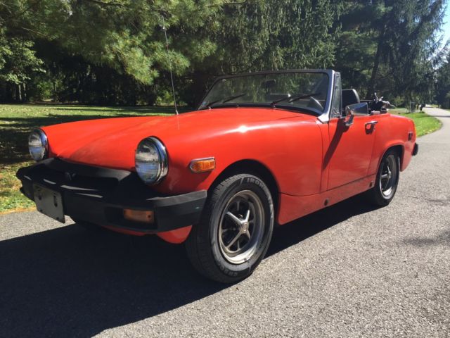 1977 mg mgb roadster convertible, great running driving car! columbus ohio