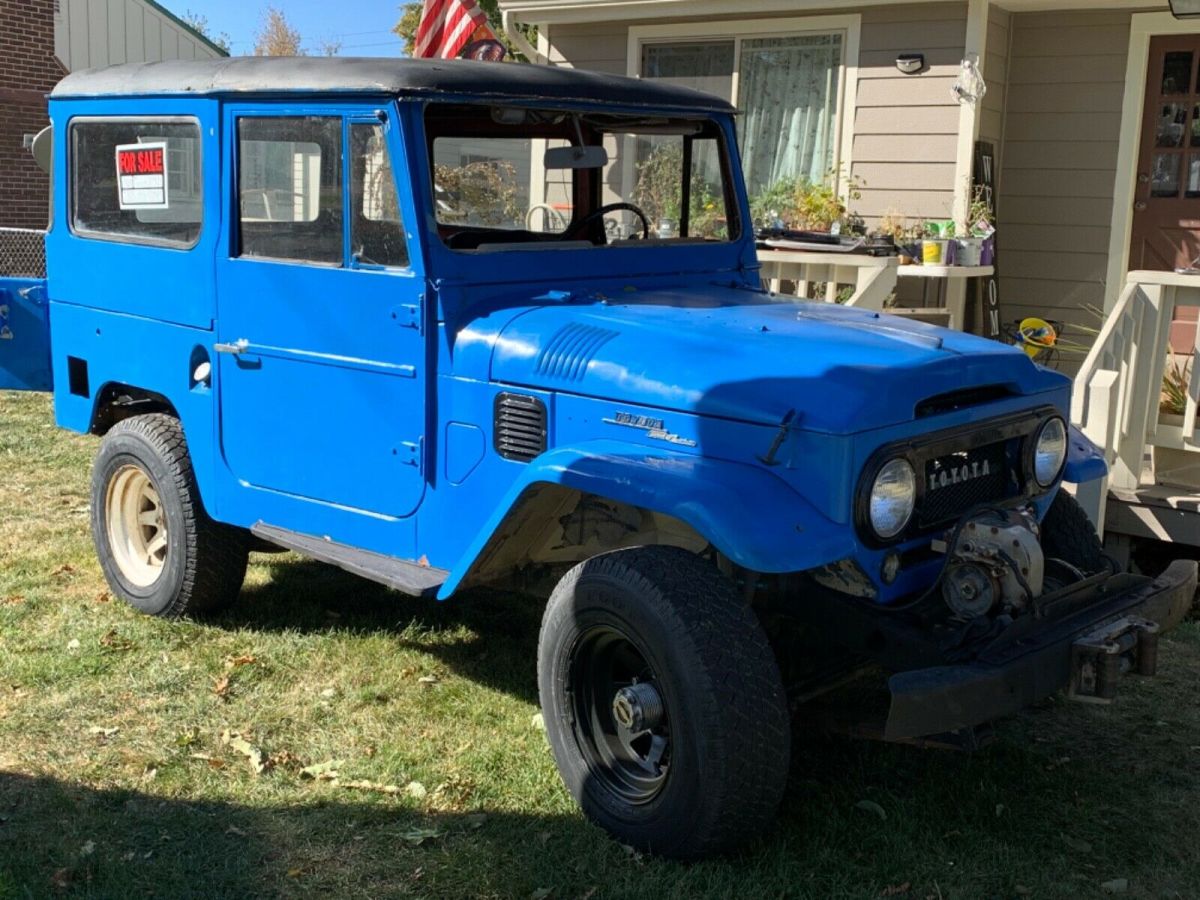 original motor 1968 toyota landcruiser fj-40 4x4 original motor