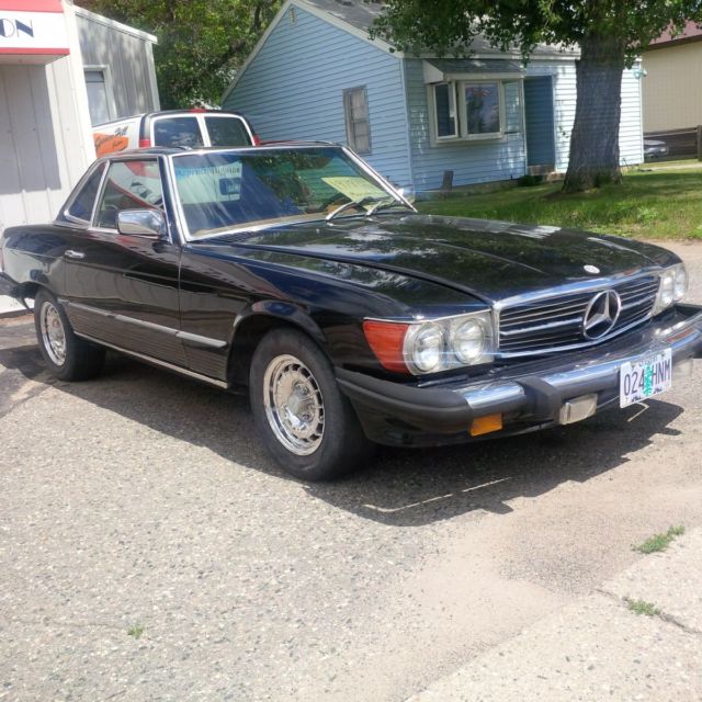 1979 mercedes benz 450sl hardtop convertable