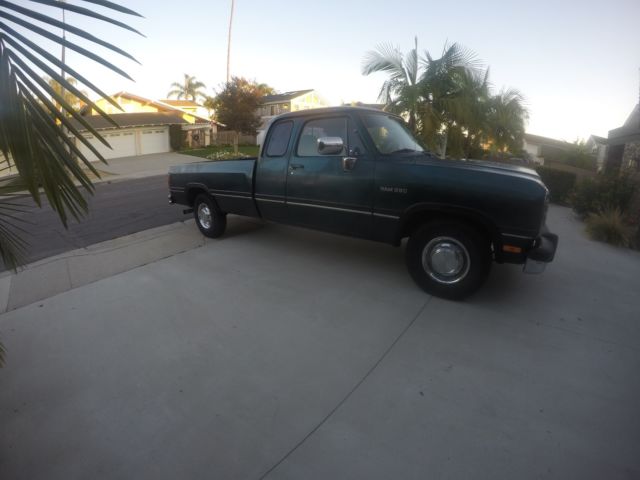 1993 dodge diesel extra cab cummins 5 speed