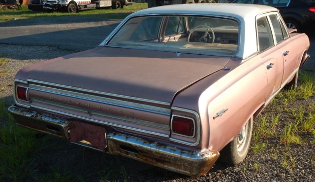 1965 chevelle 300 deluxe body off partial restoration texas project car 1 owner