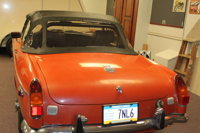 1973 mgb roadster - price reduced
