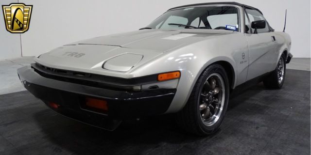 1980 triumph tr8 85356 miles silver convertible 3.5l v8 5 speed manual
