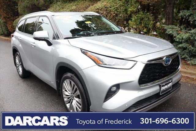 2023 toyota highlander hybrid platinum