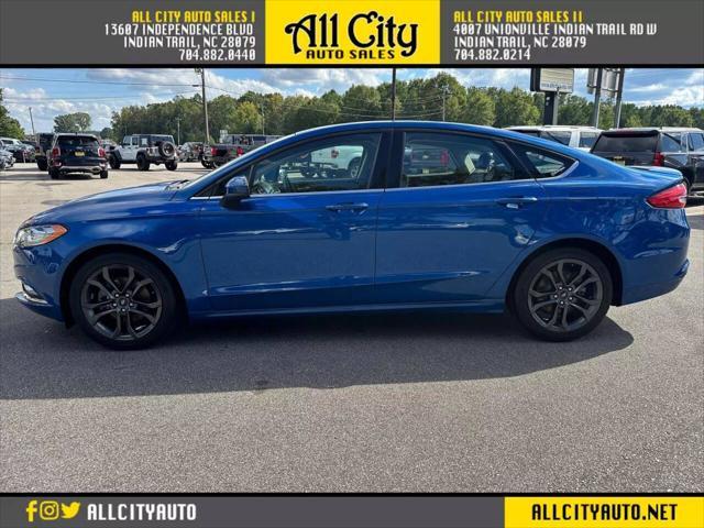 2018 ford fusion se