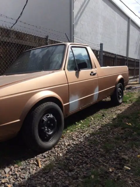 volkswagen mk1 rabbit electric caddy 72v runs and drives