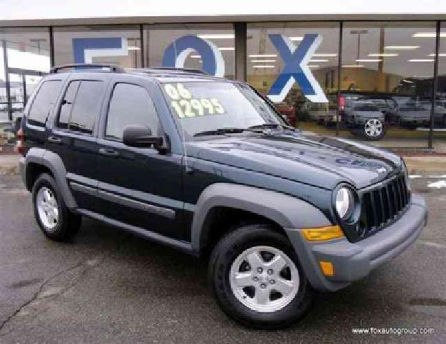 used 2006 jeep liberty 4dr sport 4wd 4x4 suv, 67,100 miles in painted post, ny