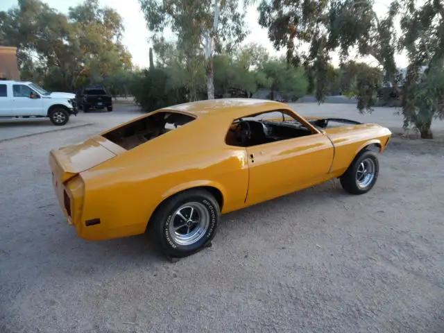 1970 boss 302 4spd 3.91 drag pack rear end shaker grabber orange real deal