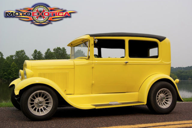 1930 ford model a streetrod excellent all steel body mustang ii rack and pinion