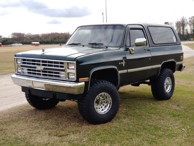 1987 chevrolet blazer suv green 4wd automatic v10
