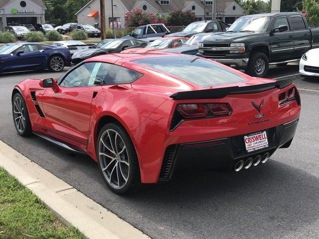 new 2019 chevrolet corvette grand sport coupe w/ 1lt thurmont, md 21788 for sale in graceham, maryland