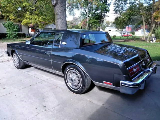 1985 buick riviera - 5.0l v-8 - loaded - family owned since new - 64k miles