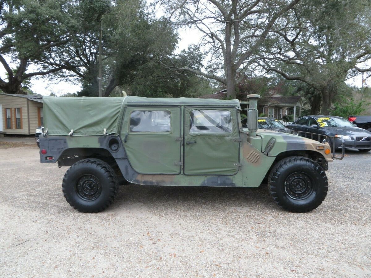 1993 hummer sut hum-v military vehicle 30,651 miles 6.5l diesel m-998