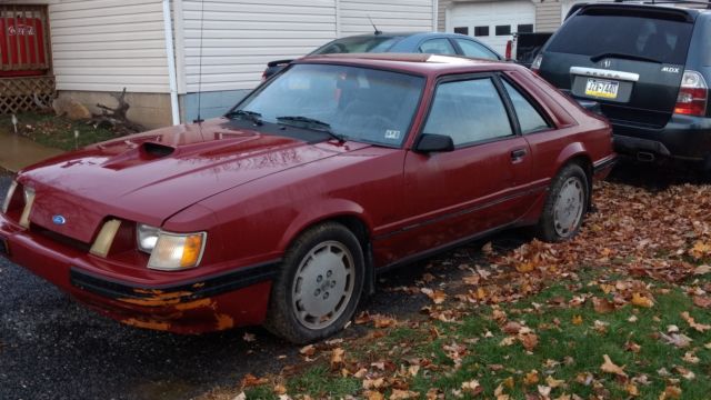 1984 mustang svo