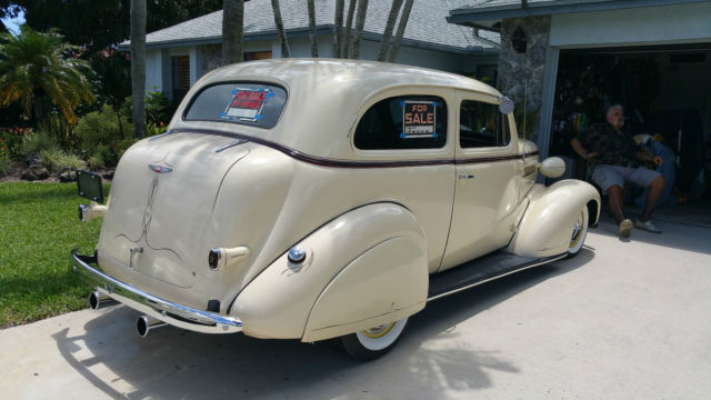 1937 chevrolet master deluxe steel body 350 v-8 period correct color florida