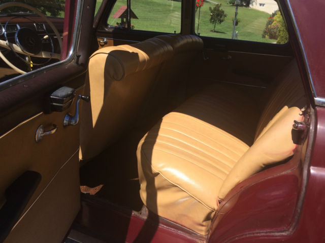 1961 mercedes 190b pontón