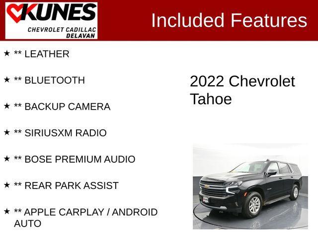 2022 chevrolet tahoe lt