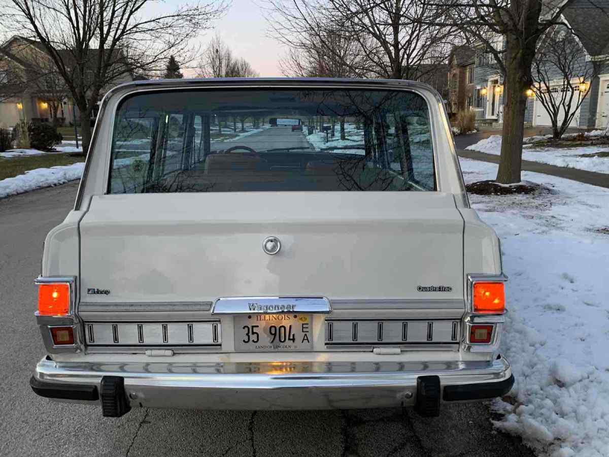 1979 jeep wagoneer suv white 4wd automatic