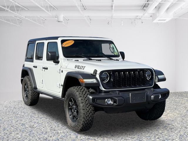 2024 jeep wrangler 4-door willys 4x4