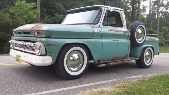65 c10 patina shop truck 5.3 ls swap rat rod 61 63 64 66 slammed resto mod hot