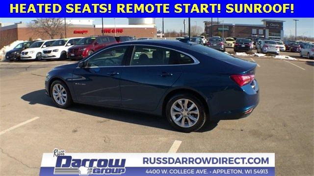 used 2019 chevrolet malibu lt w/ 1lt appleton, wi 54913 for sale in appleton, wisconsin