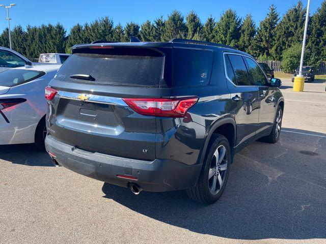 2021 chevrolet traverse lt leather